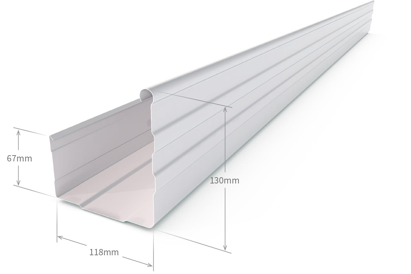 Gutters Guttering Gutter Hi Square Profile