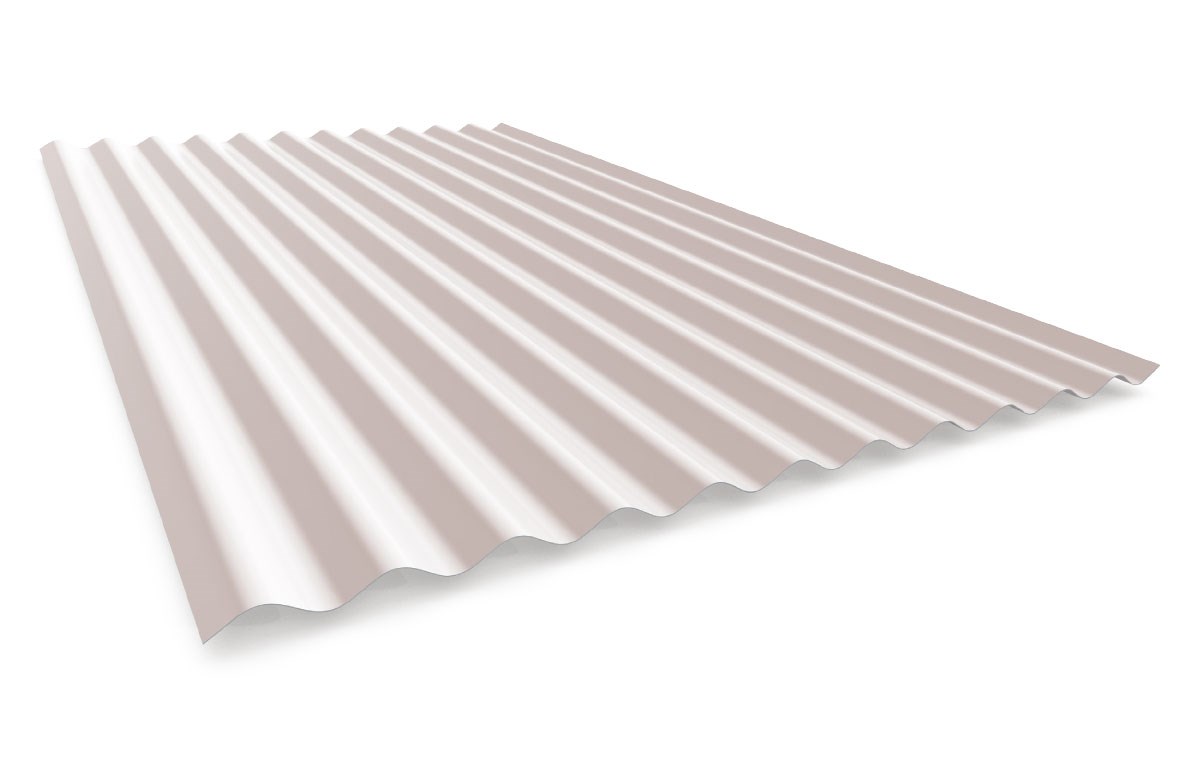 CGI Fence Sheet Premium .35mm BMT Off White