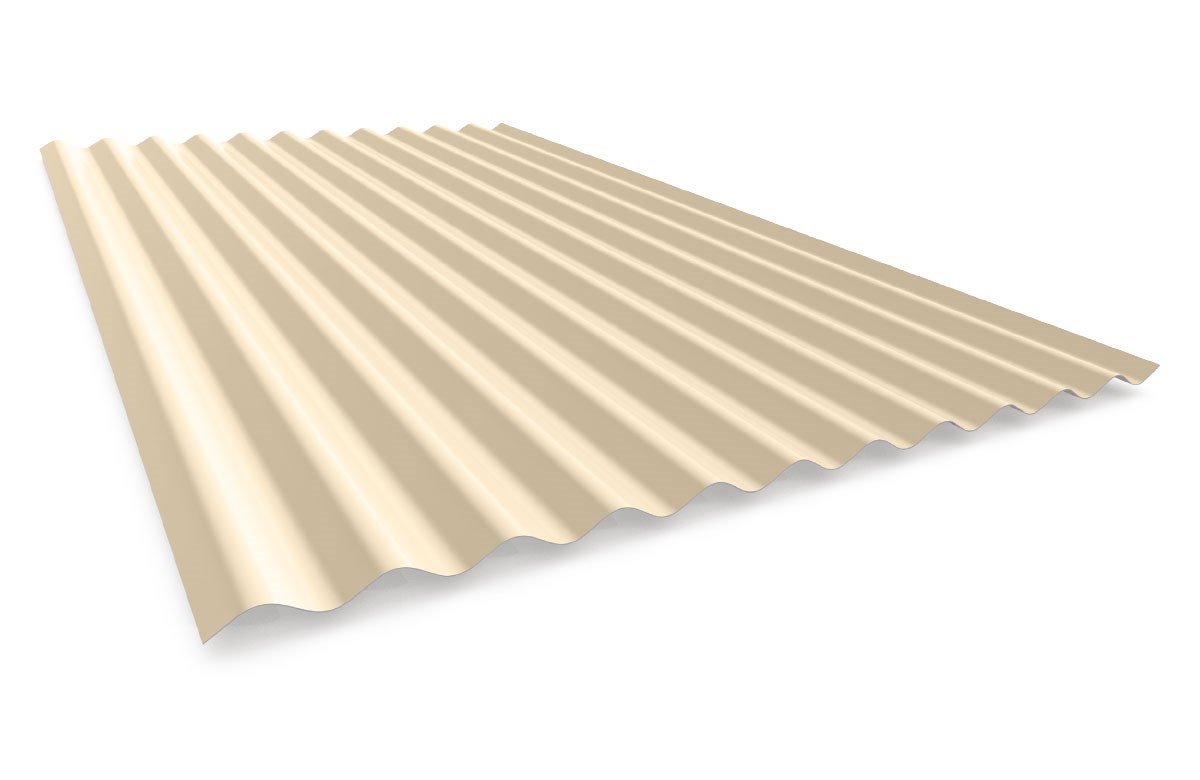 CGI Fence Sheet Premium .35mm BMT Primrose