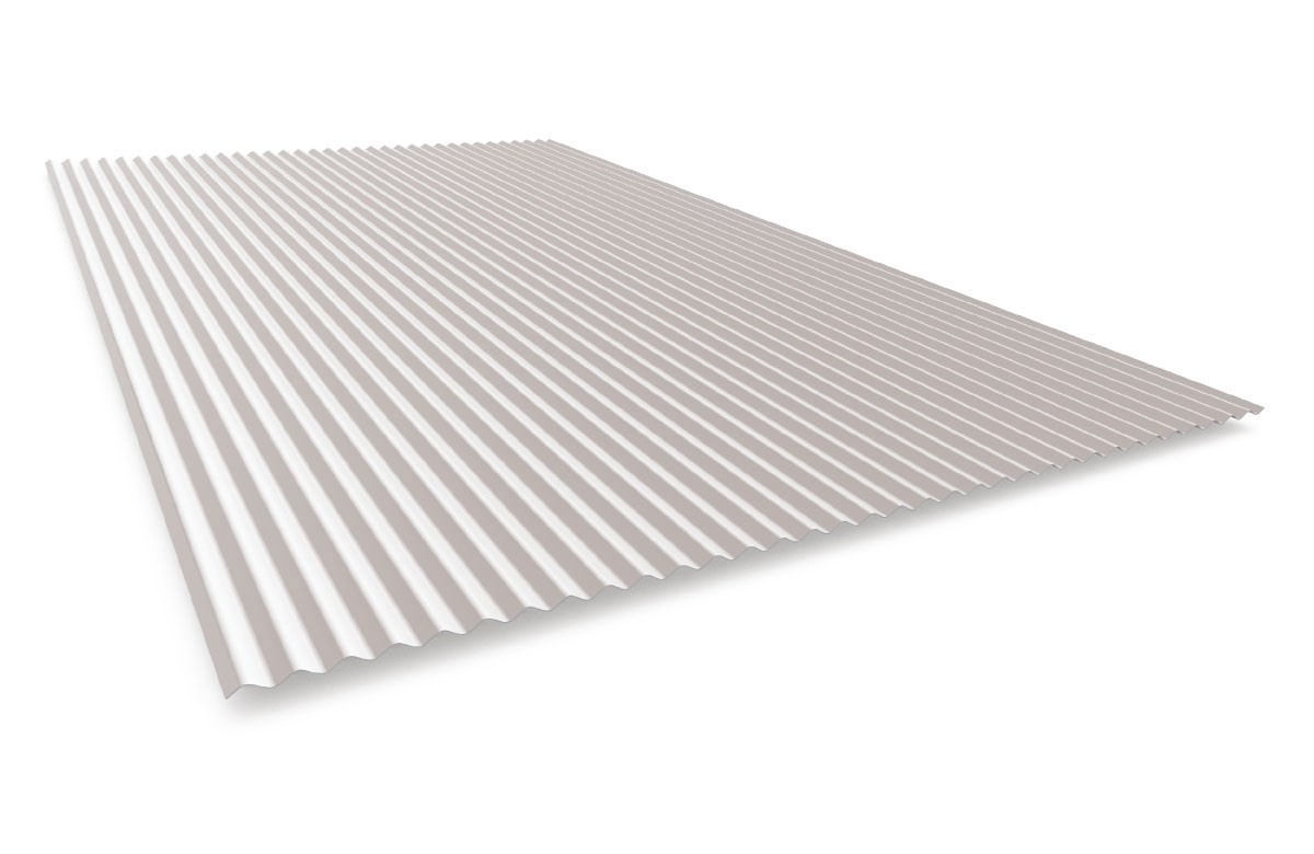 CGI Mini Fence Sheet Premium .35mm BMT Off White