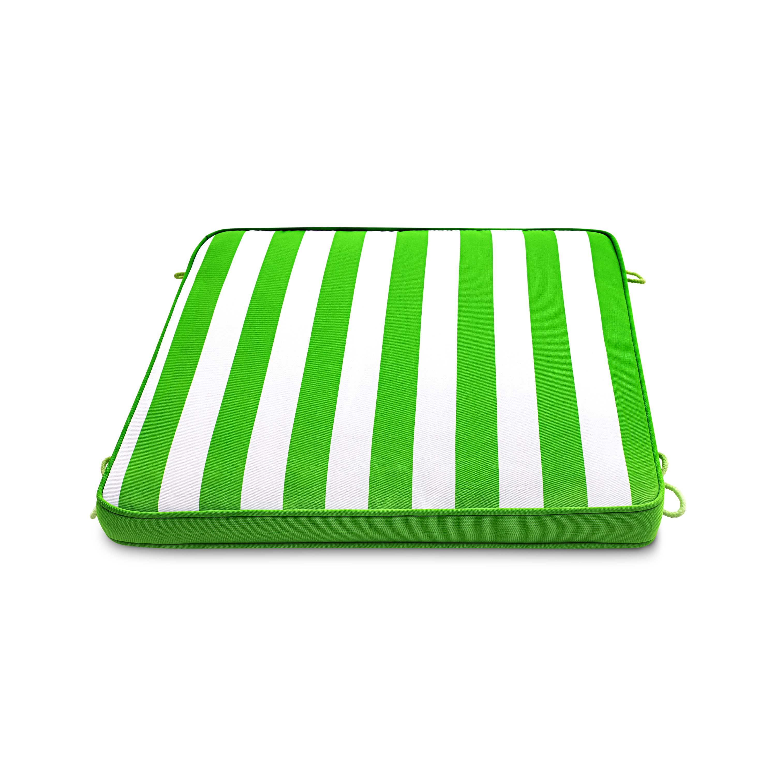 Casa Base Cushion - Green Stripe