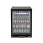 Euro Black Finish 138L Single Door Beverage Cooler RH