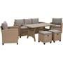 Baxter 6 Piece Outdoor Lounge Set