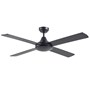 Four Seasons Link 1220mm Ceiling Fan Matt Black