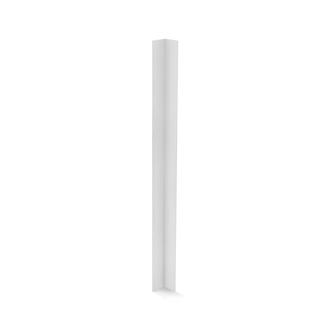 Ezi-Slat Angle 25x25mm White 2400mm