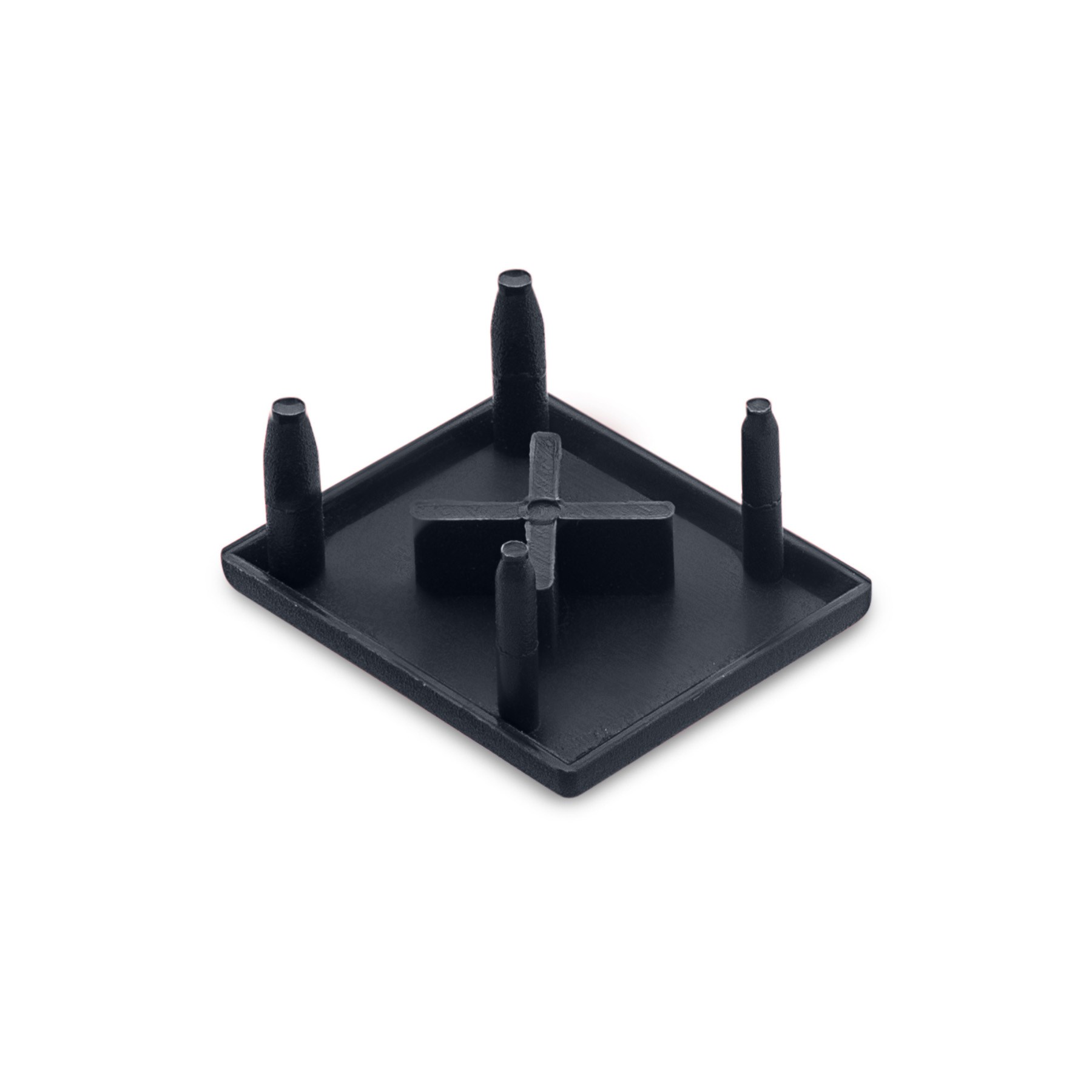 Ezi-Slat Frame Cap 30x25mm Dark Stone