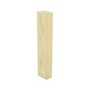 Ezi-Slat Louvre Left Hand Frame Suit 75mm Blades 9mm Spacing Primrose 2400mm