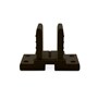 Ezi-Slat Foot Upstand Suit 50x50mm Post Ironbark