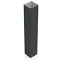 Fence Post 50 x 50mm 3mm BMT Gun Metal Grey 1800mm