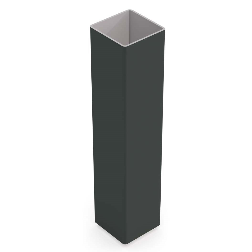 Fence Post 75 x 75mm 2660mm Gun Metal Grey