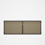 Good Neighbour® CGI Gate Premium .35 BMT Double 1.2m High Sheet: Merino, Frame: Ebony