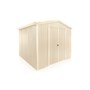 Stubbie Double Hinged Door Shed Primrose