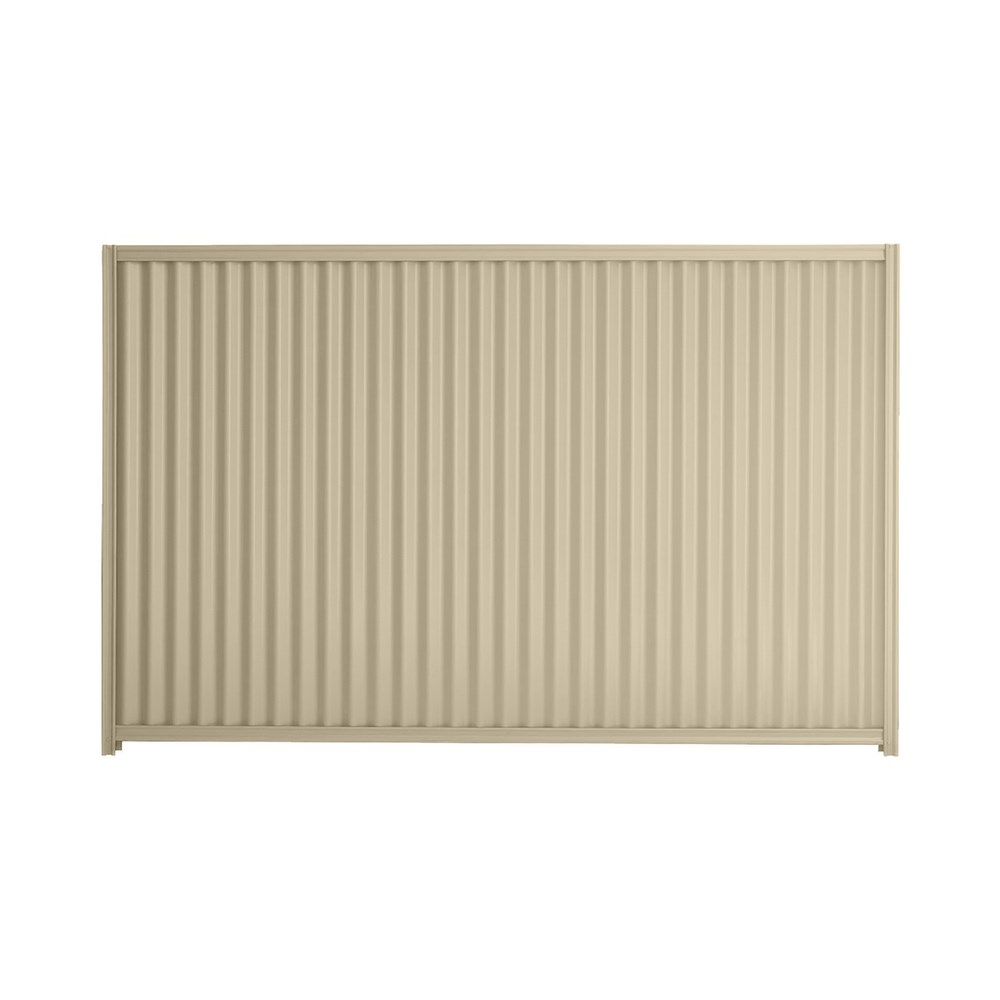 Good Neighbour CGI 1200mm High Fence Panel Sheet: Merino, Post/Track: Merino