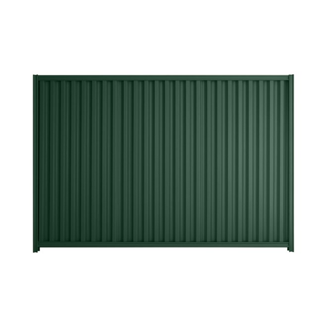 Good Neighbour® Smartspan® 1500mm High Fence Panel Sheet: Caulfield Green Post/Track: Caulfield Gree