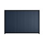 Good Neighbour® Smartspan® 1500mm High Fence Panel Sheet: Mountain Blue Post/Track: Ebony