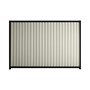 Good Neighbour® Smartspan® 1500mm High Fence Panel Sheet: Off White Post/Track: Ebony