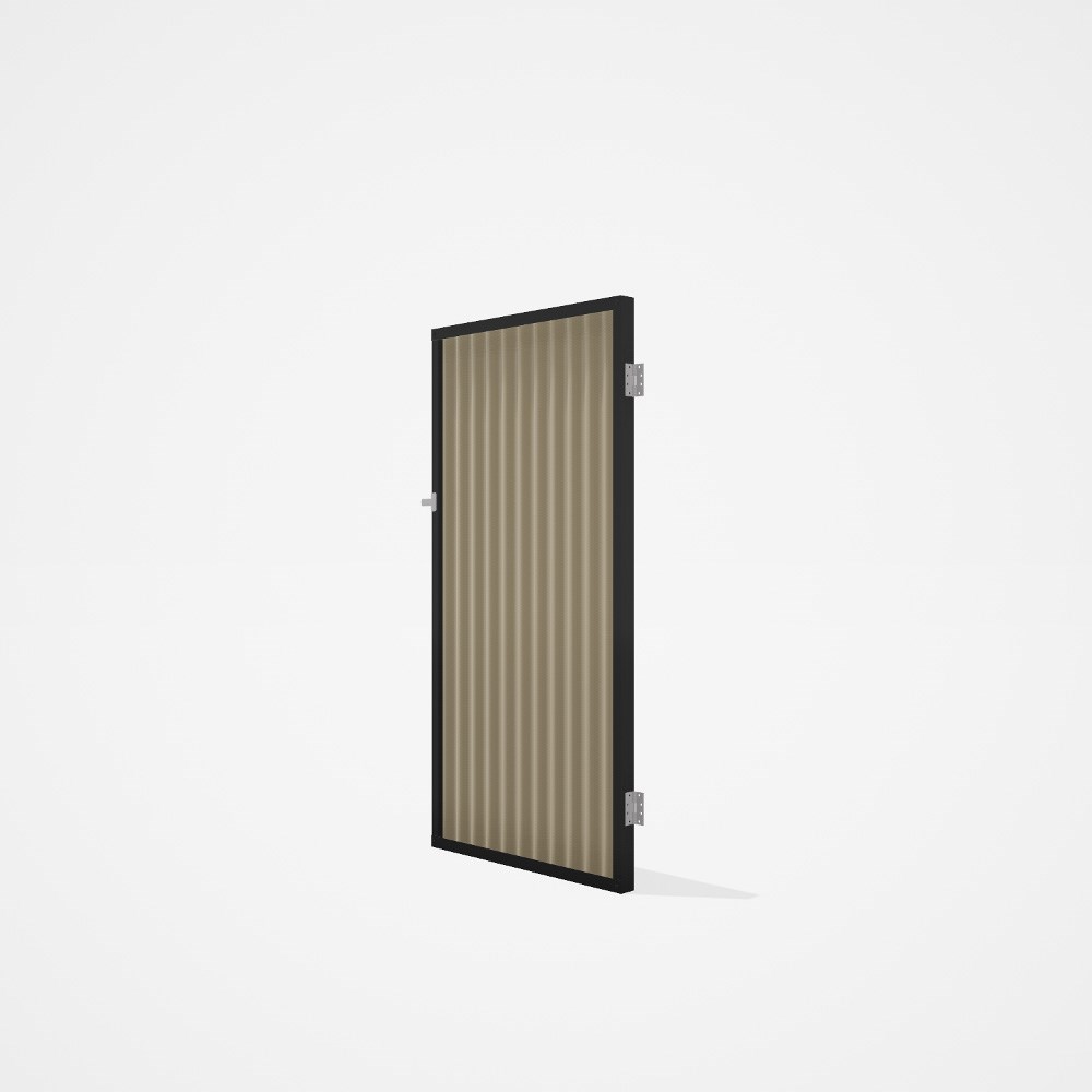 Good Neighbour® CGI Single Gate Standard .32 BMT1.8m High Sheet: Merino, Frame: Merino