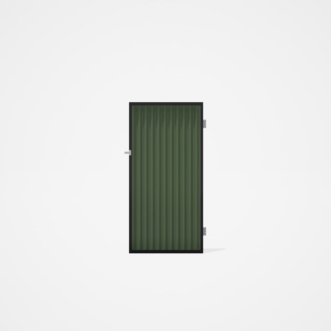 Good Neighbour® CGI Single Gate Standard .32 BMT1.8m High Sheet: Mist Green, Frame: Mist Green