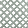 Plastic Lattice Reeded Green