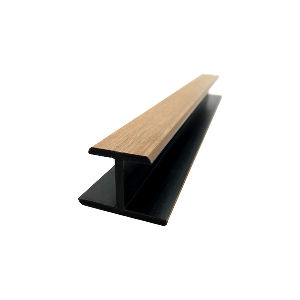 Castellated QuickBoard H Trim Joiner 38X27mm 2.7M Tas Oak