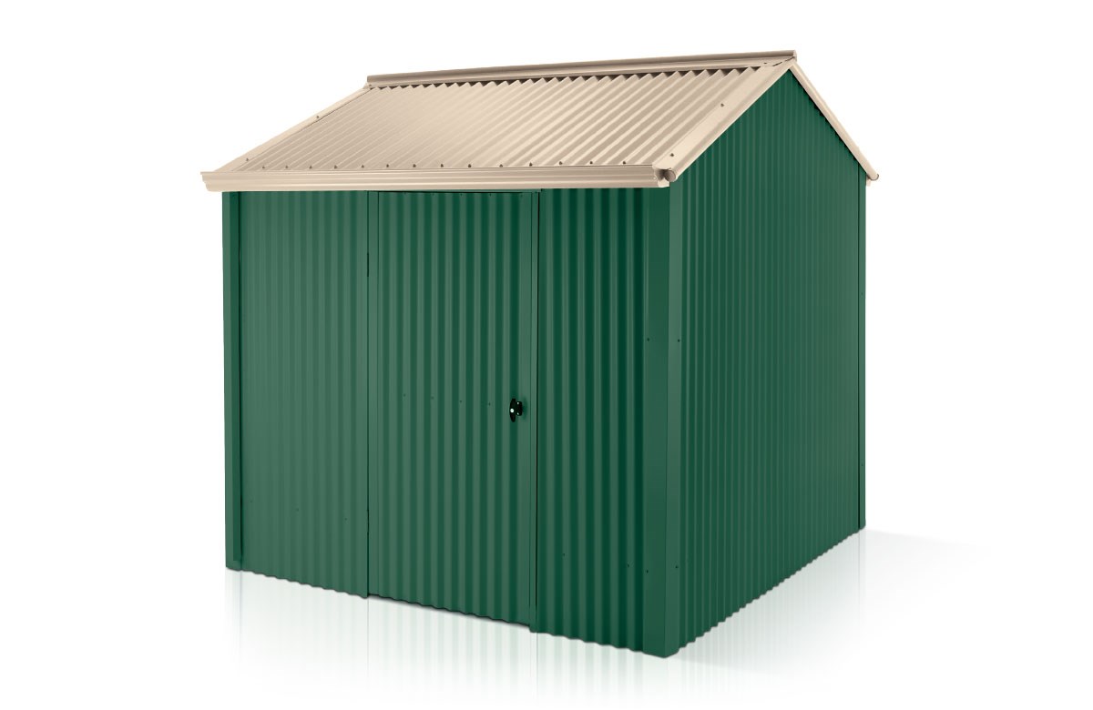 Handi-Heritage Shed H1 2.54X2.52 Roof:Merino Wall:Caulfield Green