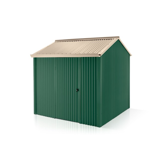 Handi-Heritage Shed H1 2.54X2.52 Roof:Merino Wall:Caulfield Green