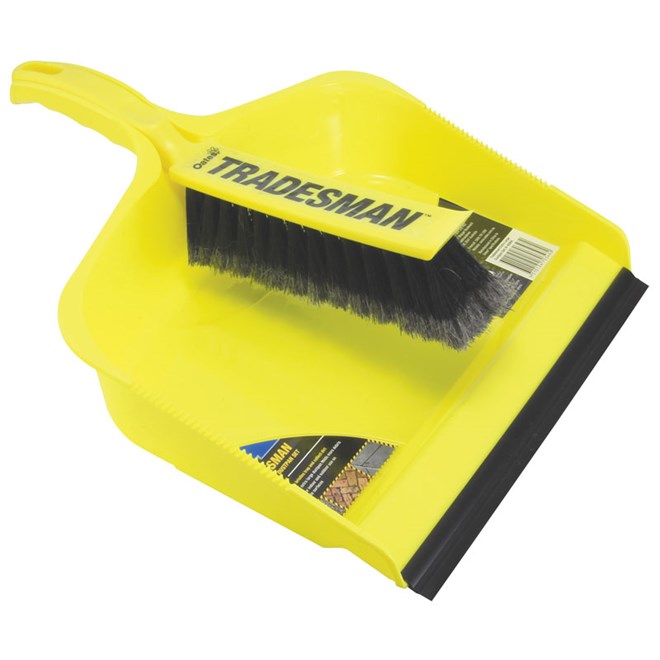 Oates Tradesman Extra Large Dustpan & Brush Set