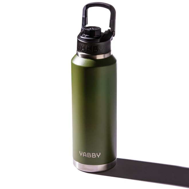 Yabby 1.2L Insulated Drink Bottle Bush Green