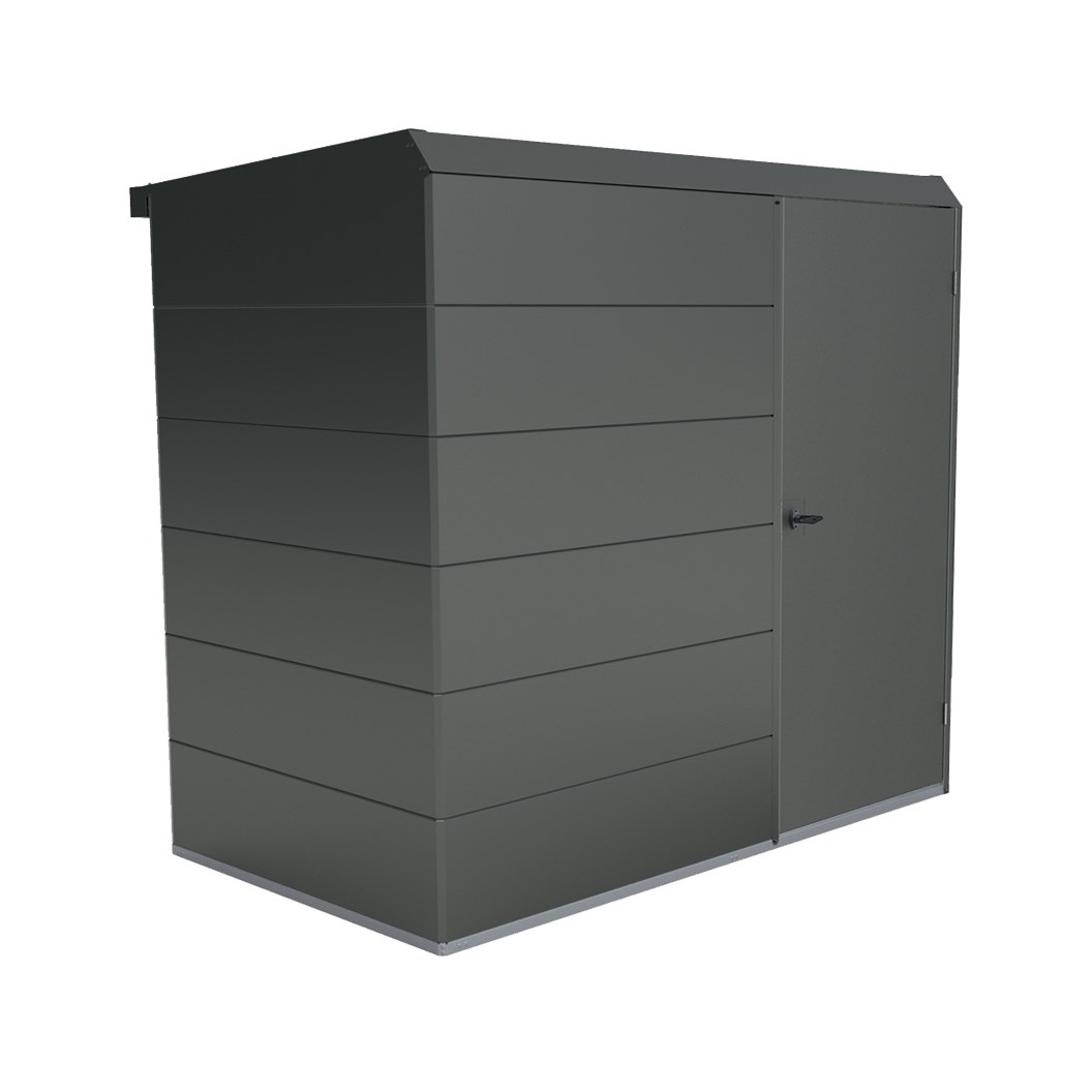 Handi-Pod Hinged Door Garden Shed HP-1 Slate Grey