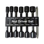 14 Piece Nut & Screwdriver Bit Set