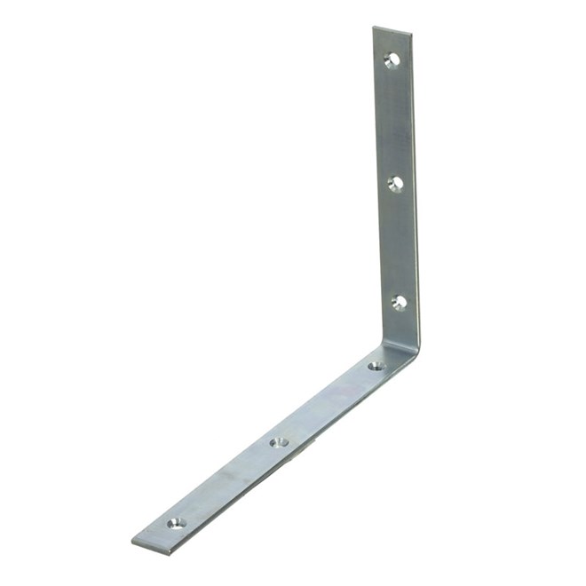 Zenith Zinc Plated Angle Bracket 250 x 200 x 25mm