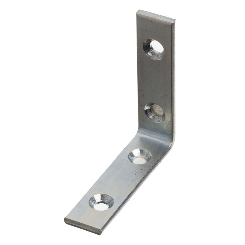 Zenith Zinc Plated Angle Bracket 75 x 75 x 20mm