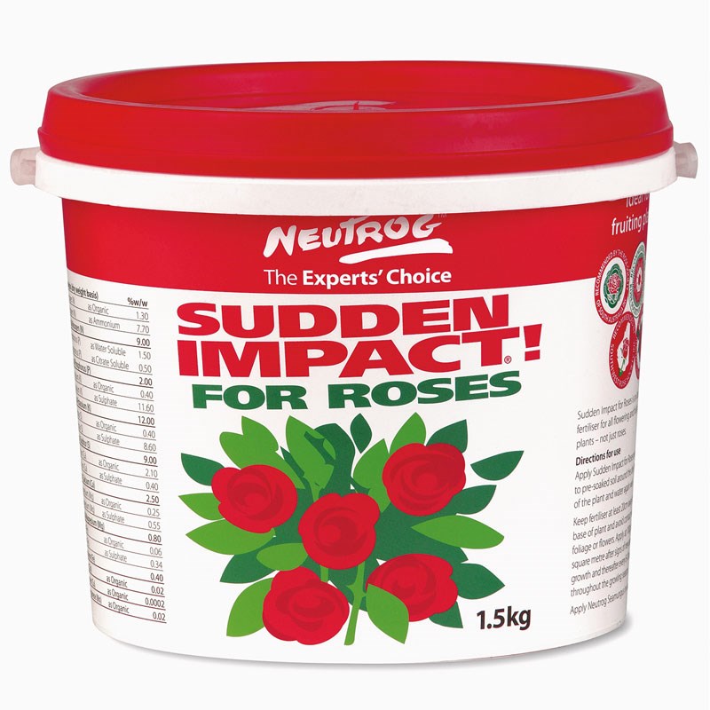 Neutrog Sudden Impact Roses Fertiliser 1.5kg