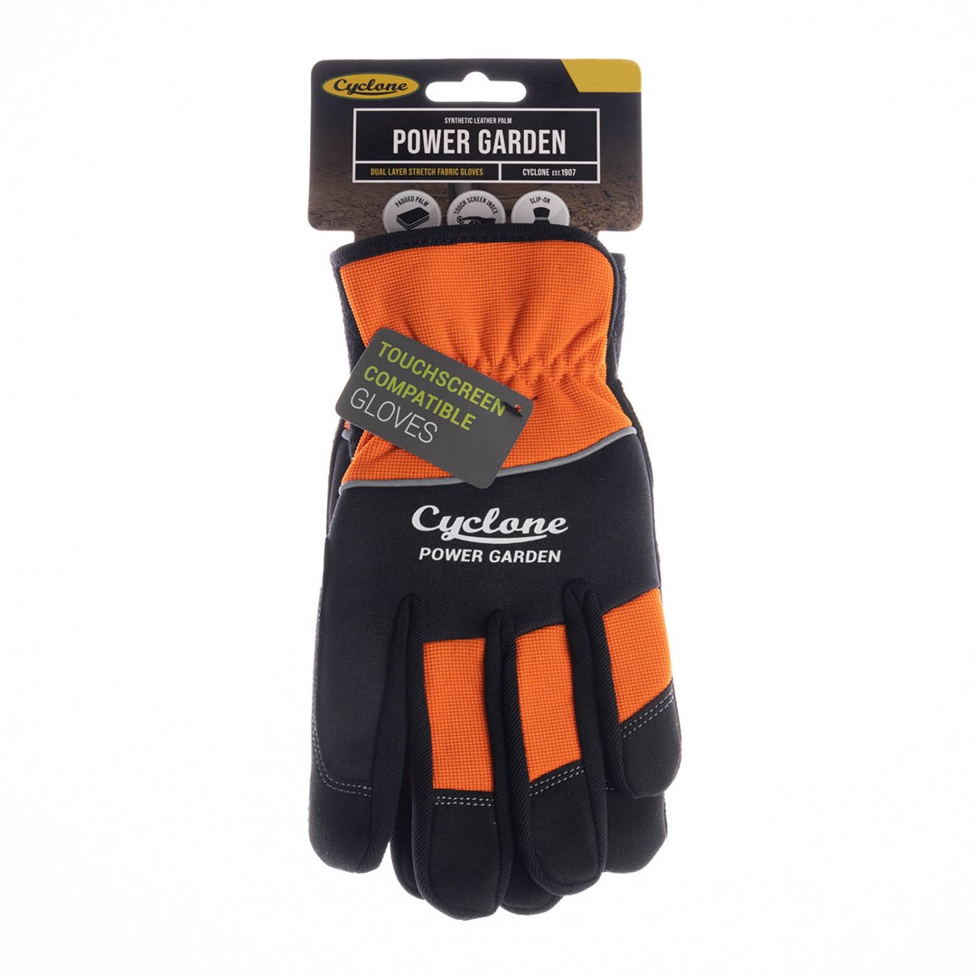 Cyclone Hi-Vis Power Garden Gloves Large