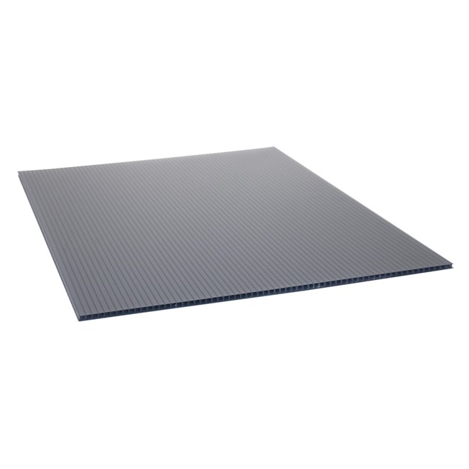 Laserlite Multiwall Polycarbonate Sheet Platinum 2000mm x 1050mm