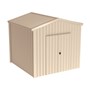 Domestic Gable Roof Shed Stubbie 3.16 x 3.16 x 2.4m Gable End PA Door Merino