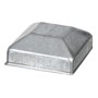 50mm Square Galvanised Steel Post Cap