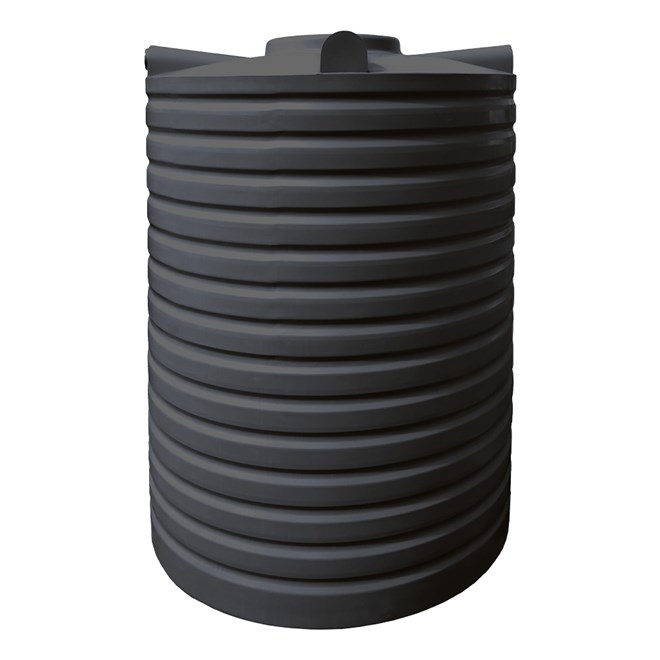 Poly Water Tank 3000L Dark Stone