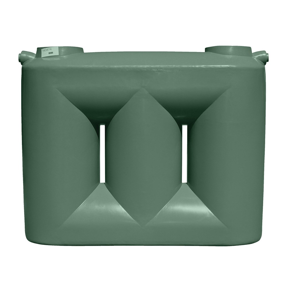 Slimline Poly Water Tank 3000L Mist Green