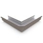 Quad Gutter 150 External Mitre Driftwood