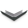 Quad Gutter 150 External Mitre Gun Metal Grey