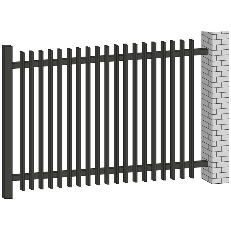 Batten Xpress 2 x 1.2m Panel 65mm Battens Kit in Gun Metal Grey