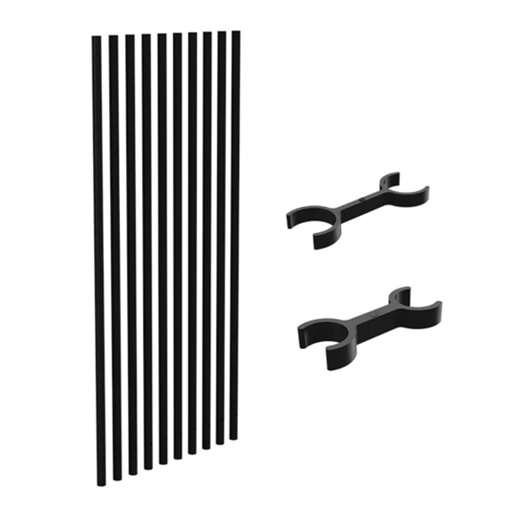 PIK Fencing Picket Kit Satin Black