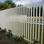 Barr Fencing Panel 1800mm x 1969mm in Pearl White