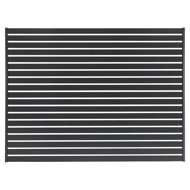 Ezi-Slat Panel Kit 10mm 2400mm Slate Grey