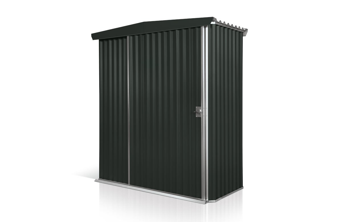 Handi-Mate Sliding Door Shed HM1 Gun Metal Grey