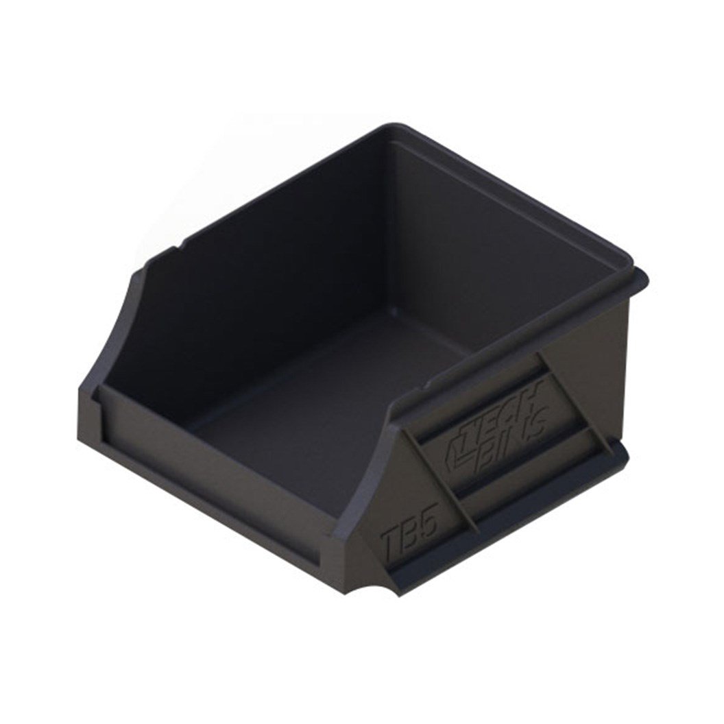 Tech Bins Tray Tub #5 Black