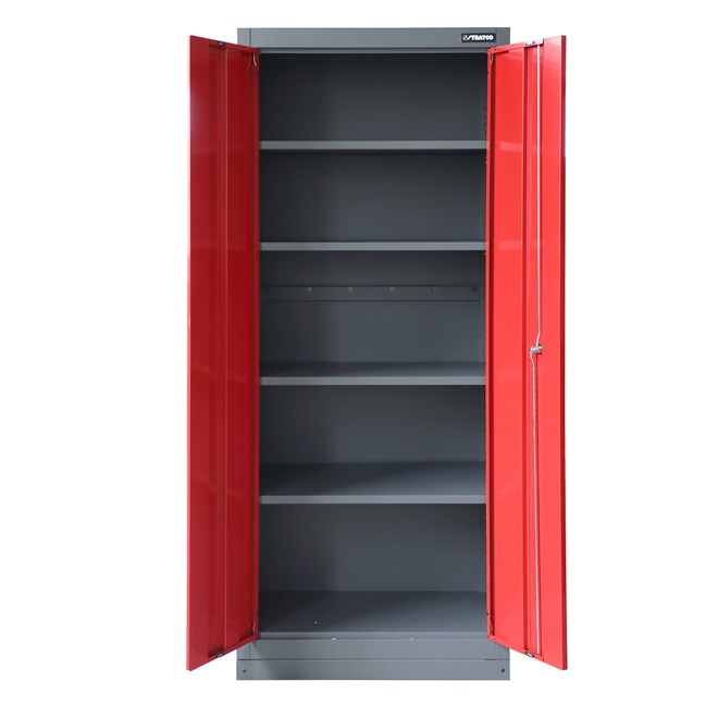 Stratco Red 2 Door Standing Cabinet