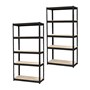 Shed Style Slot-n-lock 5 Shelf Unit Bundle