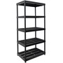 Heavy Duty Plastic Shelving  5 Tier